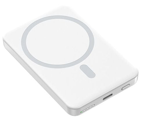 XtremeMac XWH-PMS2-13, 5000 mAh, Trådløs lading, Hvit