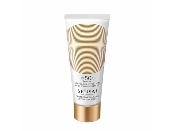 KANEBO SENSAI SILKY BRONZE PROTECTIVE SUNCARE CREAM FOR BODY SPF 50+ 150ML
