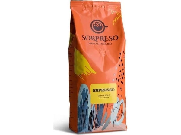 Kaffe bønner Sorpreso Espresso, 1 kg