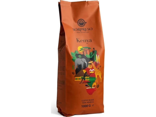 Kaffe i bønner Sorpreso Kenya 1 kg