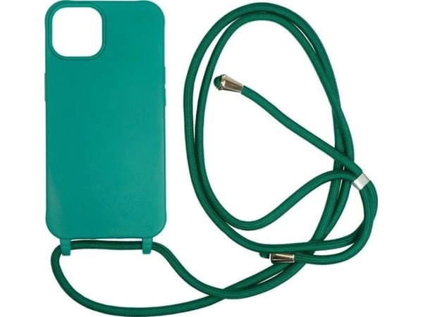 MOBILE ORIGIN lanyard-etu i mørkegrønn – iPhone 14