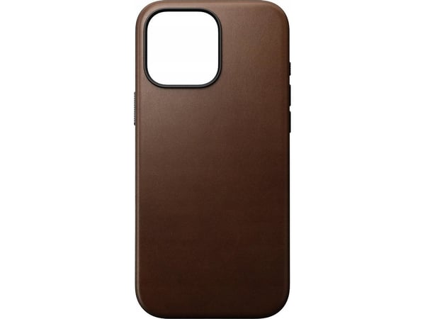 Nomad NM01850885, Omslag, Apple, iPhone 16, 15,5 cm (6.1"), Brun