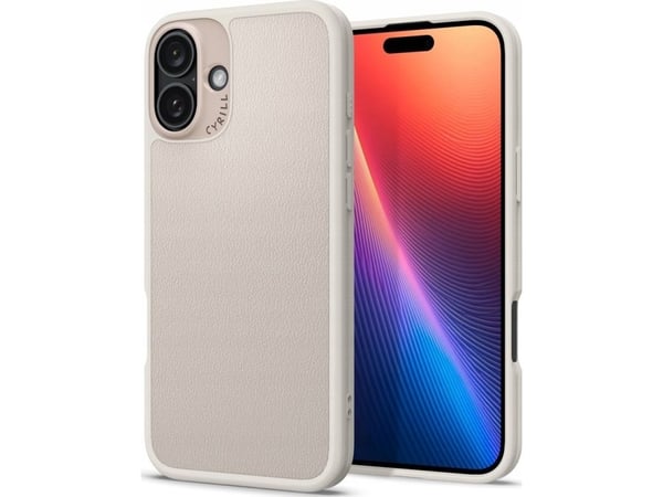 CYRILL Kajuk Mag, Suojus, Apple, iPhone 16, 15,5 cm (6.1"), Kerman väri