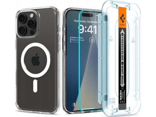 Spigen iPhone 16 Pro Max Case, Apple iPhone 16 Pro Max, Valkoinen