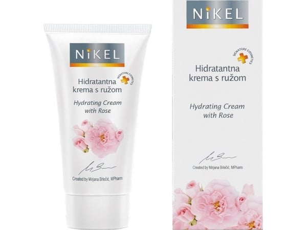 Nikel Kosteuttava kasvovoide ruusulla, 50ml