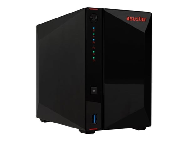 ASUSTOR Nimbustor 2 Gen 2 AS5402T - NAS-server - SATA 6Gb/s - RAID 0, 1, 5, 6, 10, JBOD - RAM 4 GB - 2.5 Gigabit Ethernet - iSCSI support