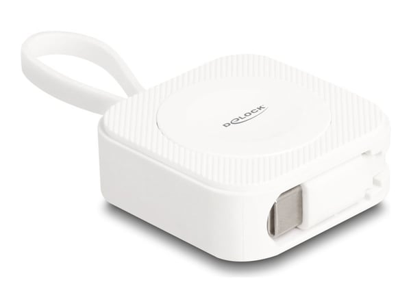 Delock USB Type-C ladepute for Apple Watch hvit magnetisk
