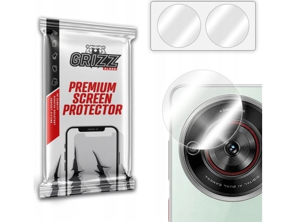 GrizzGlass kamerabeskyttelse (HybridGlass) til ZTE Blade A75 5G