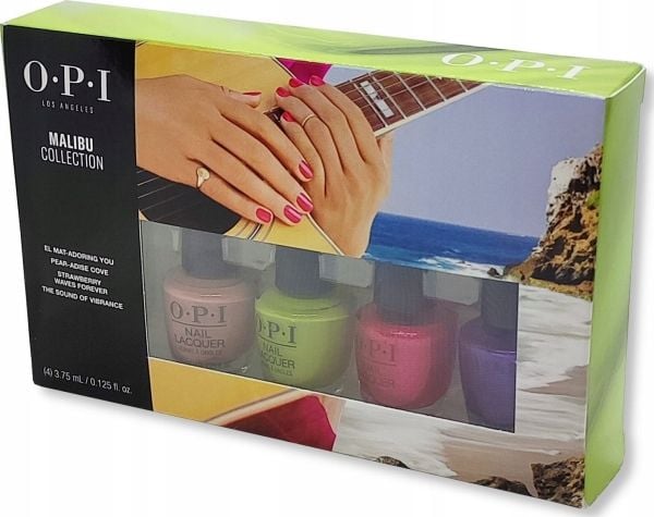 OPI Gel-Effect neglelakk Malibu, x4 stk, 3,75 ml (for kvinner)