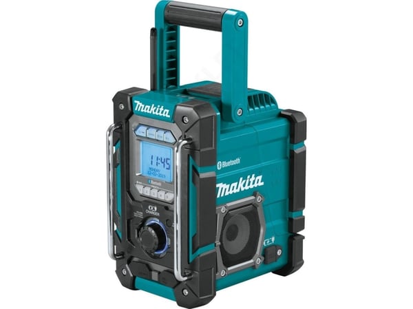 Makita DMR300 radio/laddare för CXT-batterier (max. 12 V (10,8 V) / LXT-batterier (18 V), Bluetooth och USB) (MDMR300)