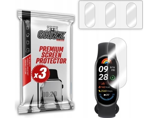 GrizzGlass Hydrogel Film for Xiaomi Smart Band 9