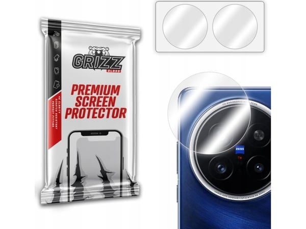 GrizzGlass HybridGlass kameralasi Vivo X200 Pro -puhelimeen