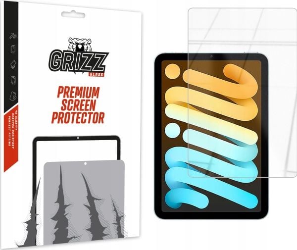 GrizzGlass hybridi lasia kunnes Apple iPad mini 2024
