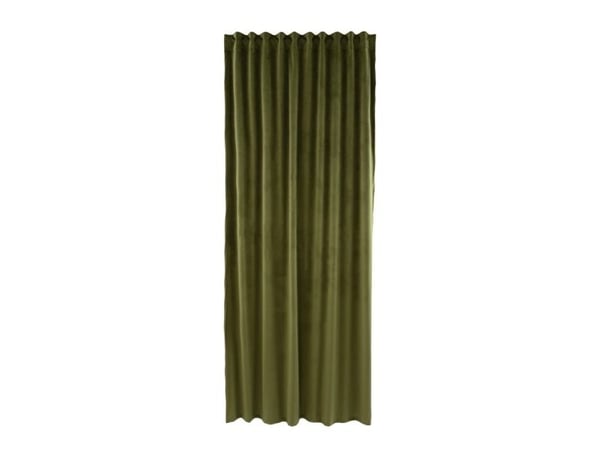 Domoletti CURTAIN VELVET W537628/37 140x260 DGREEN