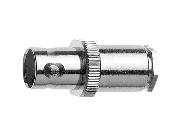 Telegärtner 100023363 100023363 BNC-liitin Liitäntä, suora 50 Ω 1 kpl