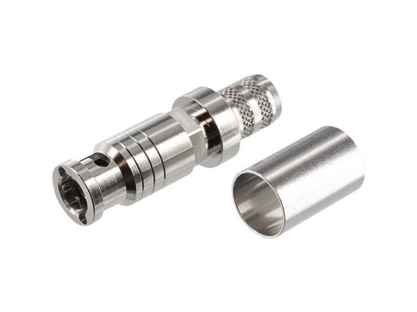 Telegärtner 100025039 100025039 BNC-liitin Pistoke, suora 75 Ω 1 kpl