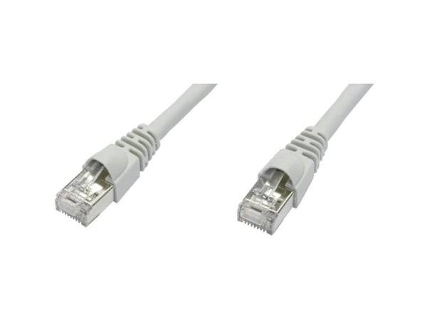 Telegärtner DataVoice Office - Koblingskabel - RJ-45 (hann) til RJ-45 (hann) - 3 m - 5.8 mm - S/FTP - CAT 6a - med støvel, halogenfri, uten hindrin...
