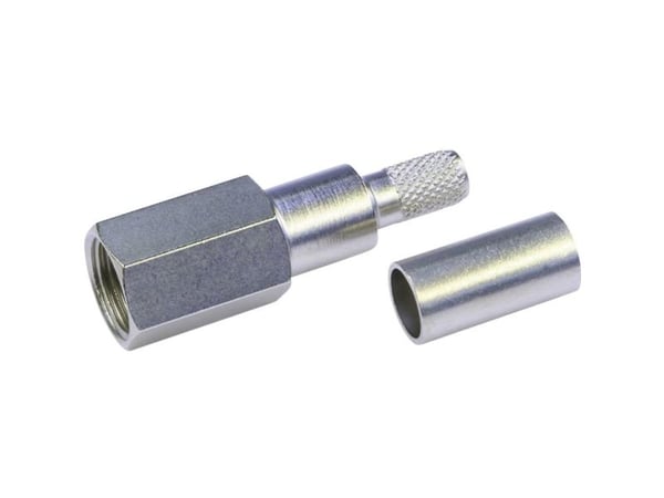 Telegärtner 100027722 100027722 FME-liitin Pistoke, suora 50 Ω 1 kpl