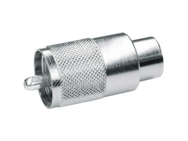 Telegärtner 100024336 100024336 UHF-liitin Liitin Liitin, suora 50 Ω 1 kpl