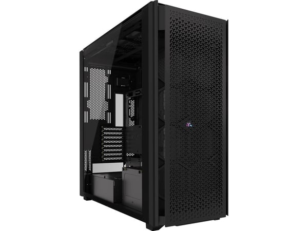 CORSAIR 9000D RGB AIRFLOW - Super full tower - SSI EEB - sidepanel med vindu (herdet glass) - ingen strømforsyning (ATX) - svart - USB/lyd
