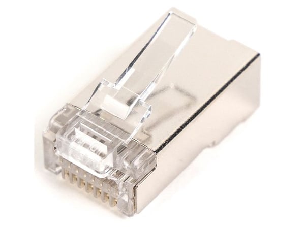 Digitus X-ML-5F-EZ, RJ45, Grå, Handkontakt, Cat5e, 24/26, 100 st