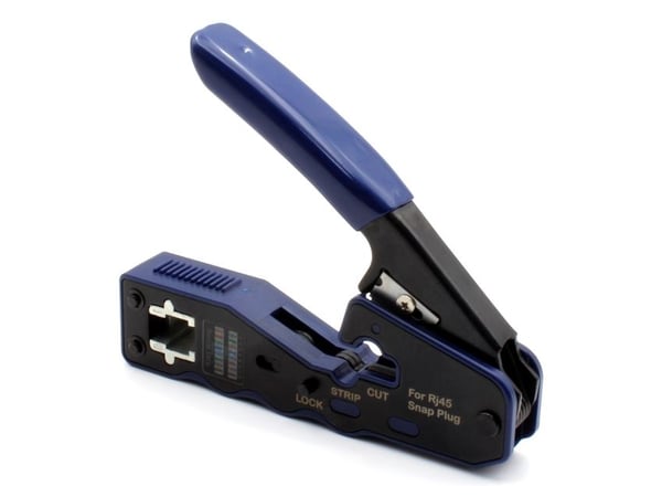 DIGITUS pressverktyg för RJ45 (8P8C) cat.5e / cat.6 raka genomgående pluggar