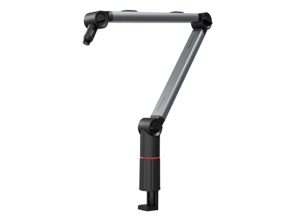 GENESIS NGM-2157, Boom-mikrofonstativ, Skrivebordsmontering, Grå, Aluminium, Metall, 3/8 5/8"