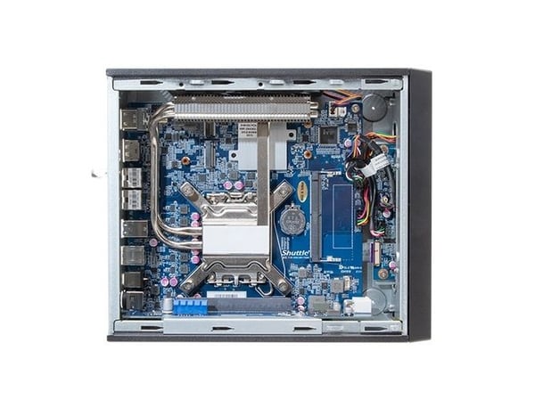 Shuttle XP? slim XH610G2, Työpöytä, PC barebone, Intel H610, LGA 1700, DDR5-SDRAM, PCI Express, Serial ATA III