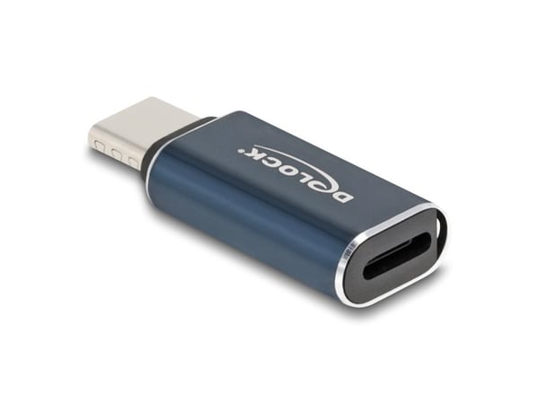 DeLOCK 60688, USB 2.0 Type-C, 8 pin Lightning, Antrasiitti