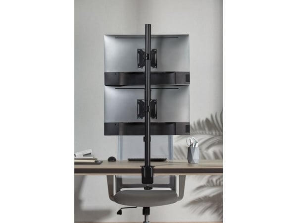 InLine 23108F, Klemme/malje, 9 kg, 43,2 cm (17"), 81,3 cm (32"), 100 x 100 mm, Svart