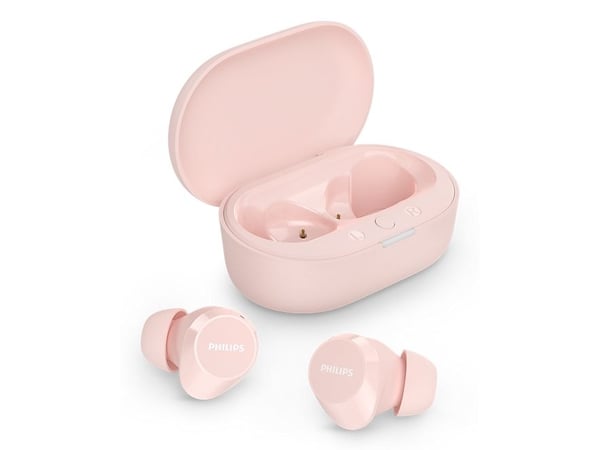 Philips TAT1209WT - True wireless-hodetelefoner med mikrofon - i øret - Bluetooth - hvit