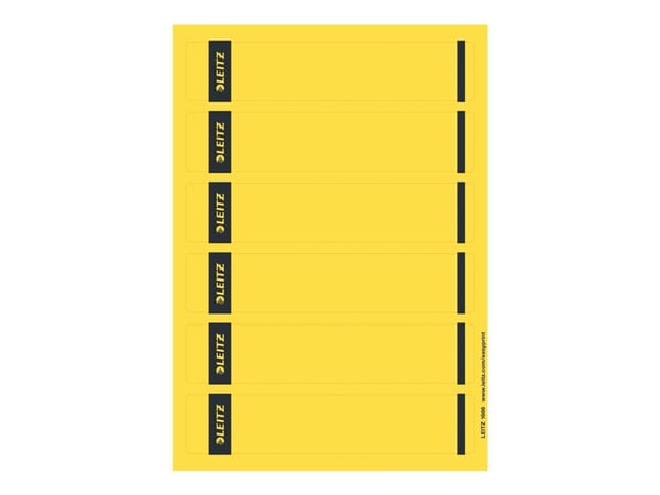 Leitz - Hevearmetikett - gul (en pakke 150) - for P/N: 10505015, 10505025, 10505045, 10505055, 10505075, 10505085, 10505095, 10600000