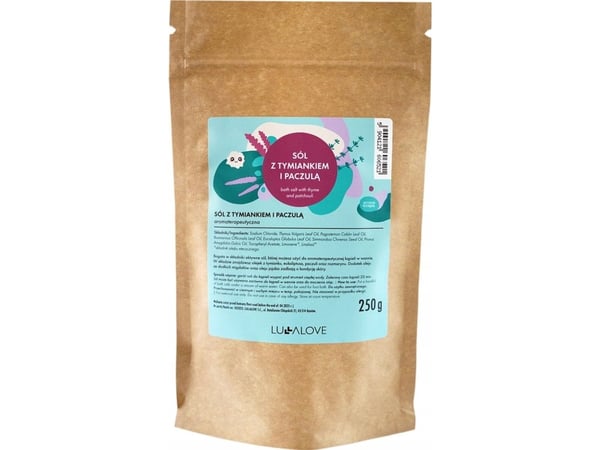 LullaLove Lullalove, såpe med timian og patchouli, 250 g