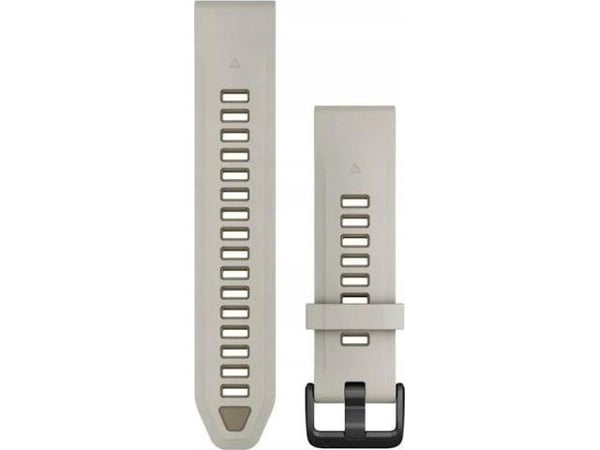 Garmin QuickFit armbånd 20 mm silikon tåke grå/sandstein (010-13391-06)