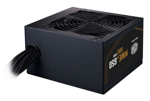 Cooler Master MWE Bronze V3 650 - Strømforsyning (intern) - ATX12V 3.1/ EPS12V - 80 PLUS Bronze - AC 100-240 V - 650 watt - aktiv PFC - Europa