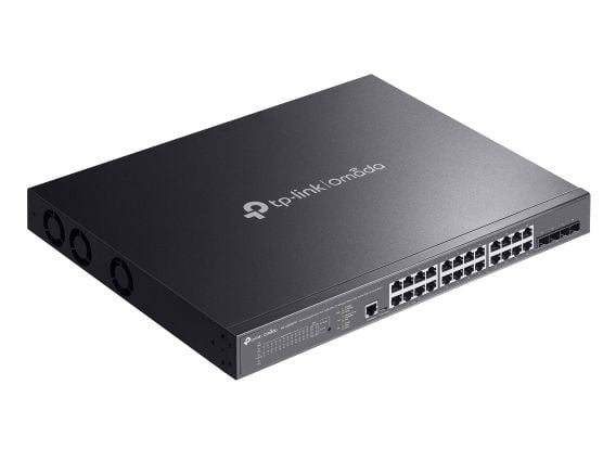TP-Link Omada SG3428XMPP, hanterad, L2+, Gigabit Ethernet (10/100/1000), Strömförsörjning via Ethernet (PoE) stöd, Rackmontering, 1U