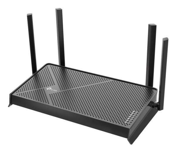 TP-Link Archer BE3600, Wi-Fi 7 (802.11be), Dobbelbånd (2.4 GHz / 5 GHz), Ethernet/bredbåndsforbindelse, Svart, Frittstående router