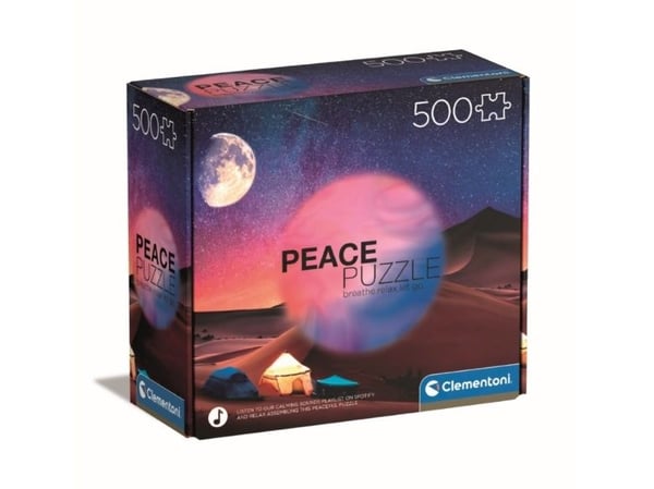 Clementoni Puzzle Starry Night Dream 500 palaa Peace, 14 År