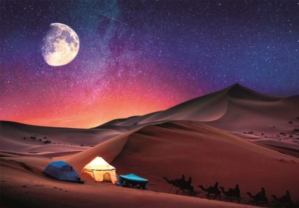 Clementoni Puzzle Starry Night Dream 500 palaa Peace, 14 År