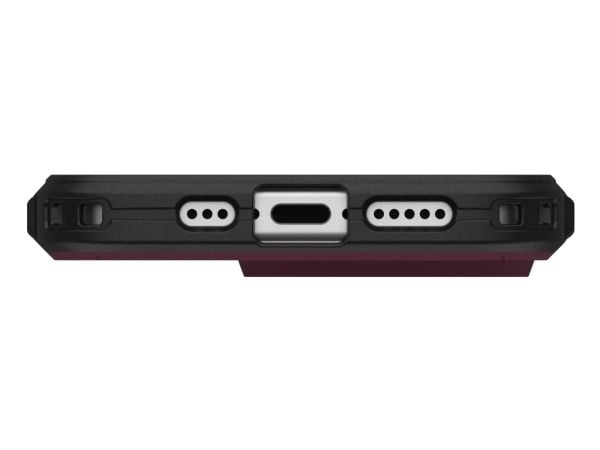 UAG UAG Civilian Magsafe - beskyttelsesdeksel for iPhone 16 Pro kompatibel med MagSafe (Bordeaux)