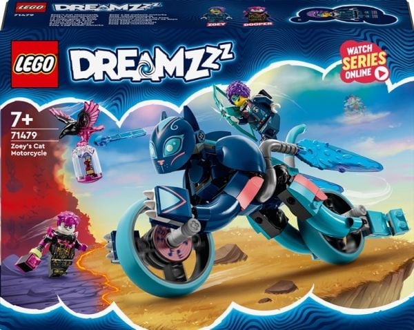 LEGO DREAMZzz 71479 Zoeys kattemotorsykkel