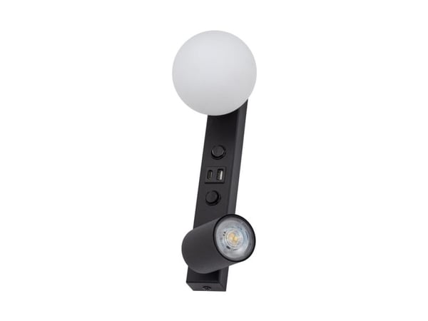 TK Lighting LAMP WALL VOXGU10 10W + G9 8W vegglampe