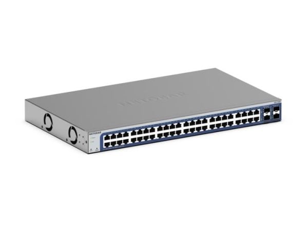 NETGEAR GS748Tv6, Hallittu, L2/L3/L4, Gigabit Ethernet (10/100/1000), Täysin kaksipuolinen, Telineasennus