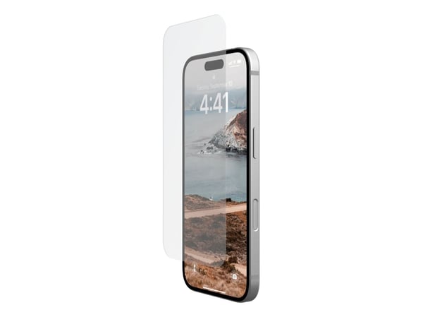 UAG Shield - Skjermbeskyttelse for mobiltelefon - glass - blank - for Apple iPhone 16