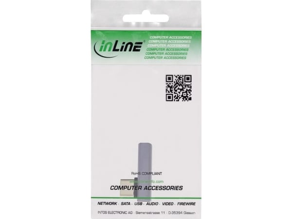 InLine 35900H, USB-C, USB-C, Grå
