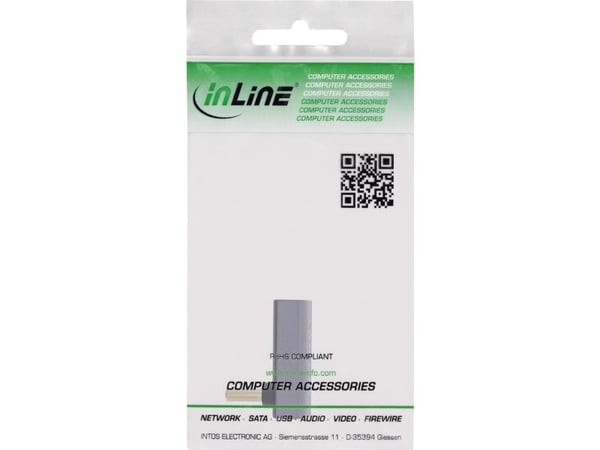 InLine 35900I, USB-C, USB-C, Grå