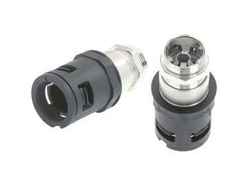 Lapp SILVYN KSE, Putkiläpivienti, musta, Messinki, Polyamidi, Metrinen, Pg16, 10 - 14 mm