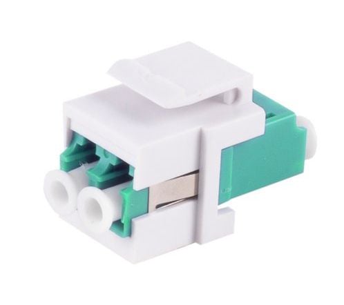 shiverpeaks ®-BASIC-S--LWL Keystone-kontakt, LC-LC, duplex, aqua (BS08-10202)