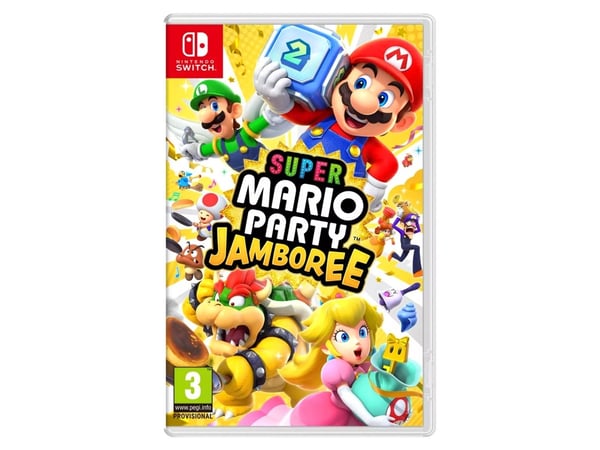 Nintendo Super Mario Party Jamboree (Switch), Nintendo Switch, Multiplayer-läget, (Alla), Fysiskt medium
