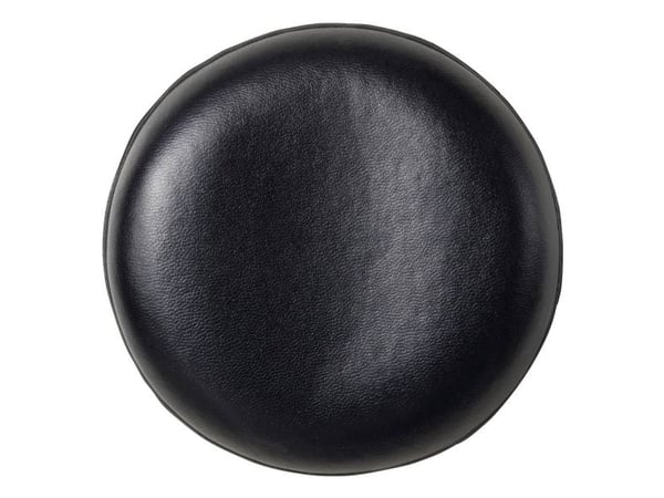 Renkforce RF-6031910, Kunstig lær, Lycra, PU-skum, Plast, Sort, 93 mm, 93 mm, 25 mm, 1 stykker